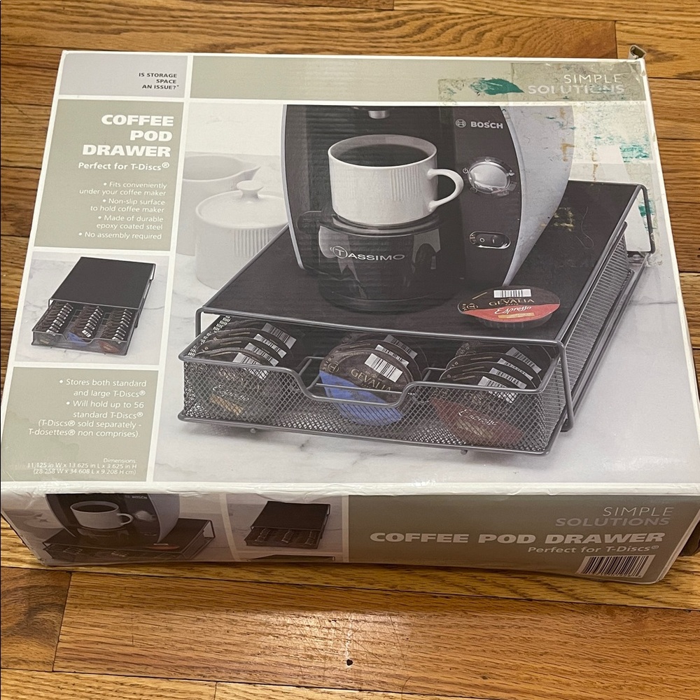 Coffee Pod Drawer - Black